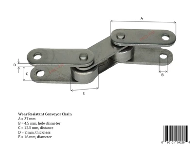 Wear Resistant Conveyor Chain