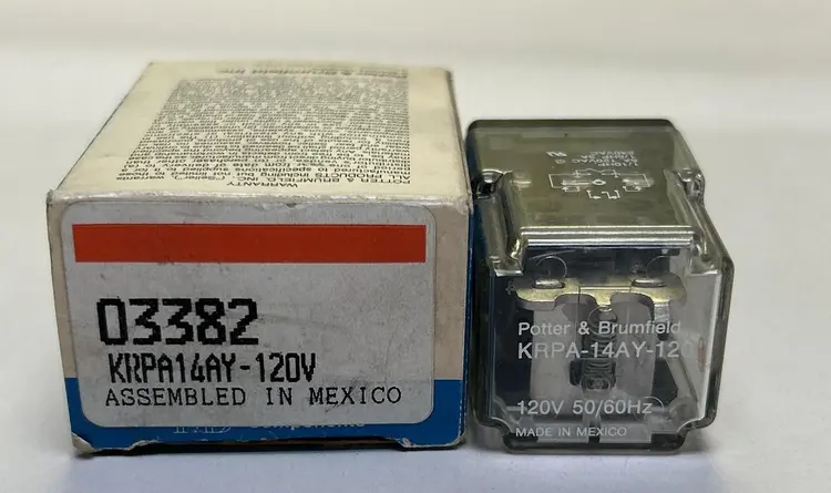 New | in-Stock POTTER & BRUMFIELD KRPA14AY Miscellaneous Equipment (Electrical & Power) | Surplus Asset Holdings #1200680