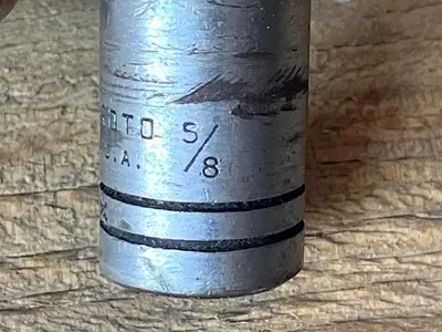 Proto , 5/8", Standard Socket, 1/2" Drive, 12Point