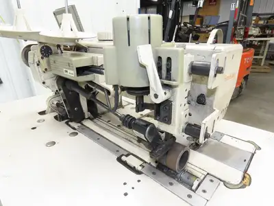 KM-1072BLX-7 Fortuna Industrial Sewing Embroidery Servo Machine 230VAC 1Ph *Read