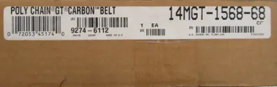 NEW GATES 14MGT-1568-68 POLY CHAIN BELT 9274-6112 14MGT156868
