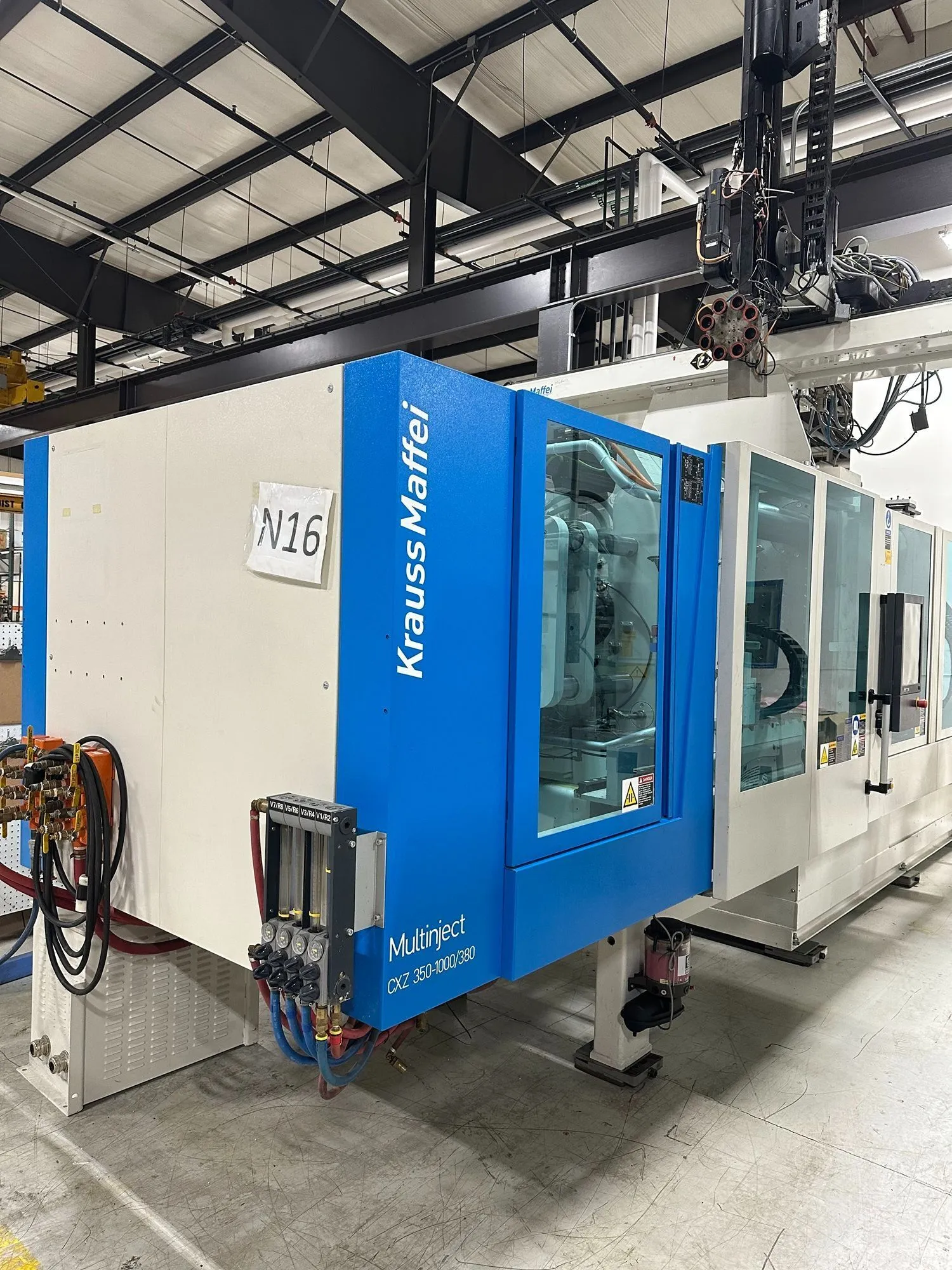 USED 2014 KRAUSS MAFFEI Multinject CXZ 350-1000/380