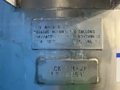 Used 2000 JV NORTHWEST _UNKNOWN_ Chemical & Process Equipment Ohio US | HGR 24 #1305138
