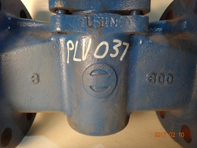 Tufline 3", Class 300, WCB, Plug Valve