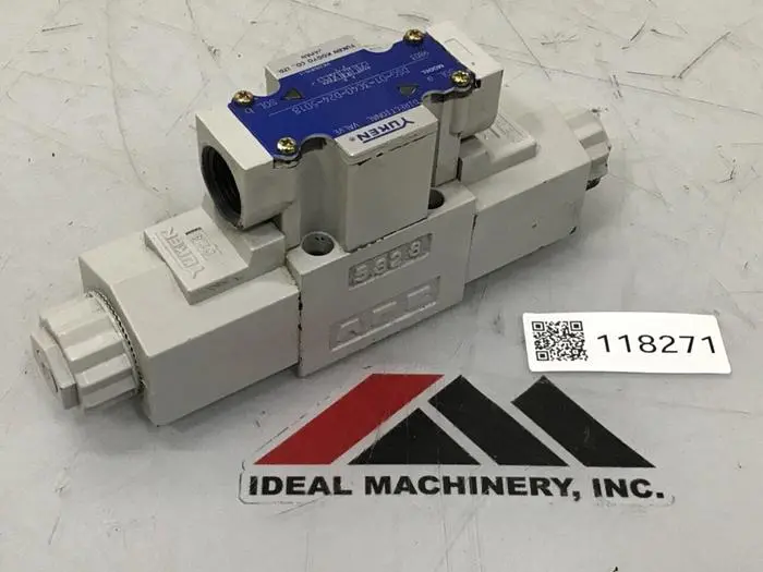 Used YUKEN DSG-01-3C40-D24-5018 Valves/Fittings Michigan US | Ideal Machinery #581827