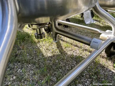 Used Stainless Steel Jacketed Tank with Removable Dished Top