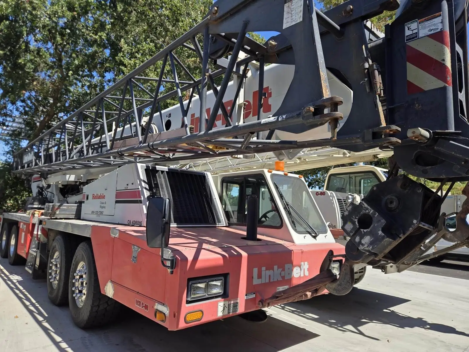 Used 2008 LINK-BELT HTC-8690 Telescopic Boom Lifts California US | Ben Kaplan Equipment #1233508