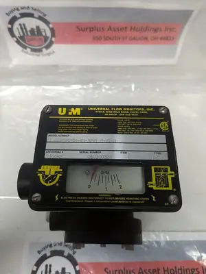 USED UNIVERSAL FLOW MONITORS LL-BBPSB2GM-4U-32V1.0-A1NR