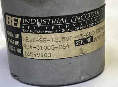Used BEI 924-01005-264 Motion Controls Ohio US | Surplus Asset Holdings #1241504