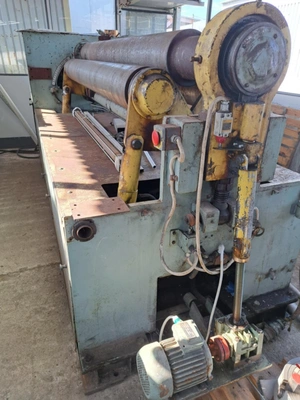 STANKO 3-rolls Plate Bending Rolls, in good working condition, visible under power