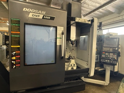 2020 DOOSAN DVF 5000 MACHINING CENTERS, VERT., N/C & CNC, 5-AXIS | Wheeler Machinery Sales (2)
