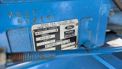 USED 1990 NEW HOLLAND 2120
