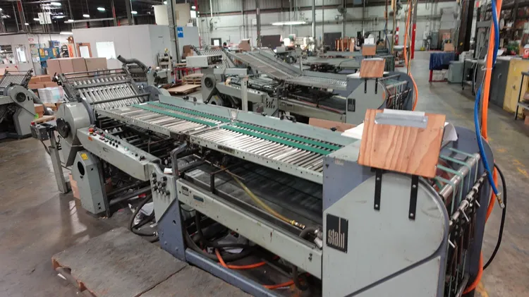 Used STAHL RF 66V Paper Folders Illinois US | Machinery Solutions Group, Inc. #1493715