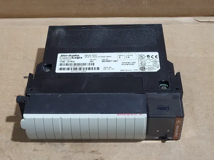Used 2002 ALLEN-BRADLEY 1756-IF16/A Misc Electrical & Power Parts British Columbia CA | Lenmark #477778