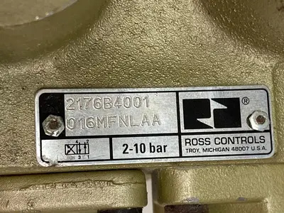 New | in-Stock ROSS CONTROLS 2176B4001W Pump & Valve Parts | Surplus Asset Holdings #1219985