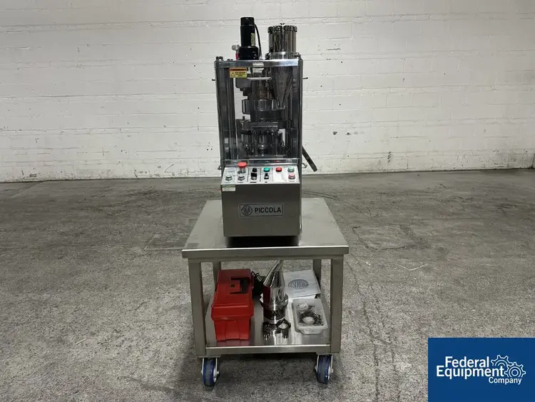 Used Riva Riva Piccola Rotary Tablet Press, 10 Station Tablet Presses Ohio US | Federal Equipment Company 23 #127133