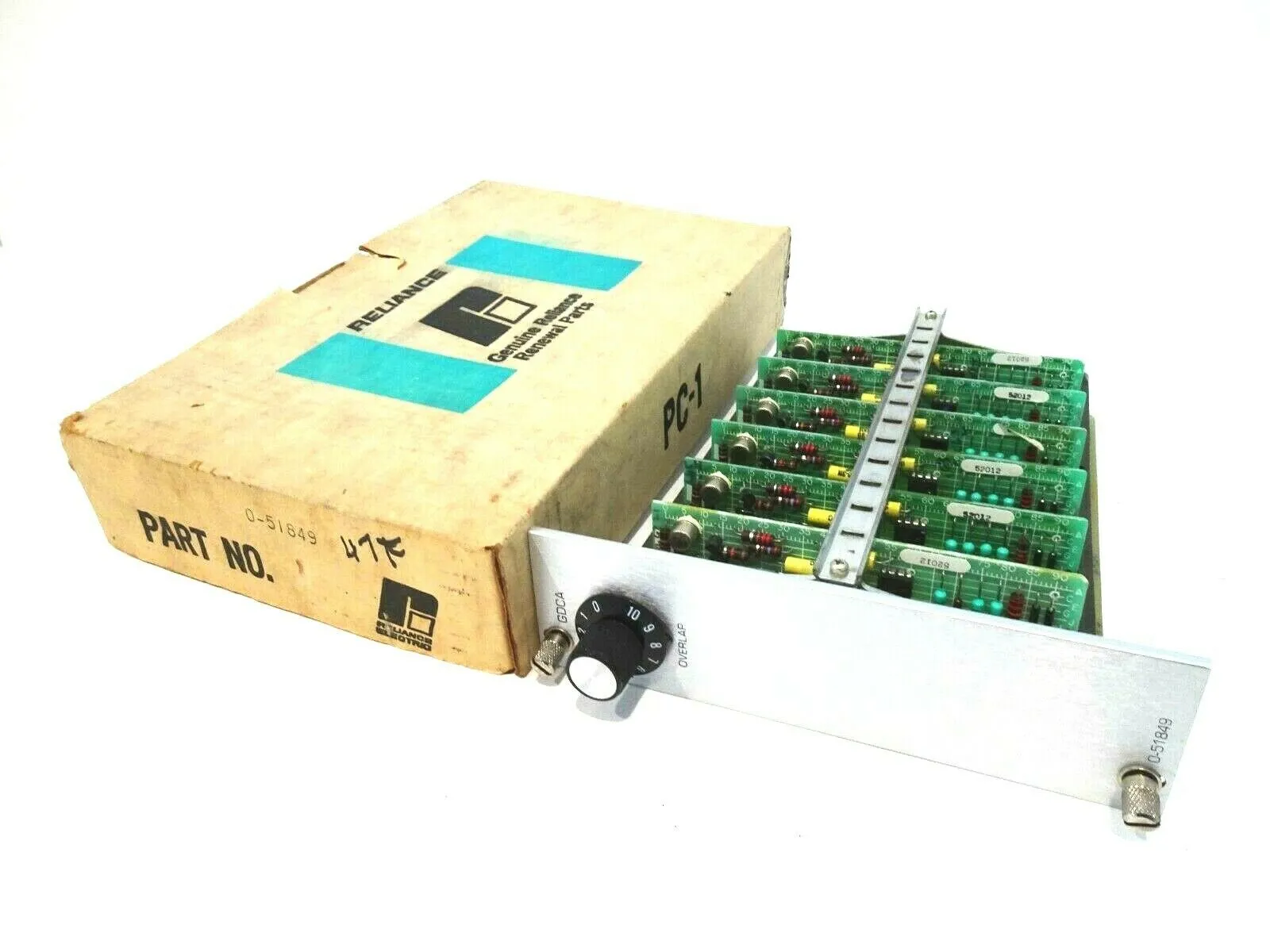 NEW RELIANCE ELECTRIC 0-51849 GDCA BOARD 051849