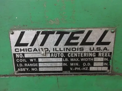 Used LITTEL 20-12 Centering Reels Tennessee US | Pearl Equipment #1556221