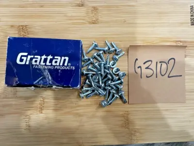 NEW GRATTAN PAN HEAD PHILLIPS SELF DRILLING SCREWS #10 X 5/8