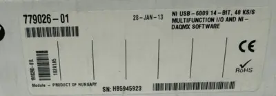 NEW NATIONAL INSTRUMENTS 191039D-01L