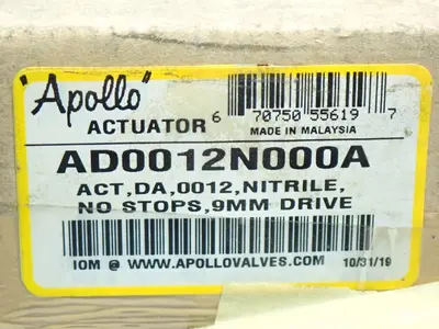 New | in-Stock APOLLO AD0012N000A Pumps Ohio US | HGR 24 #1048247
