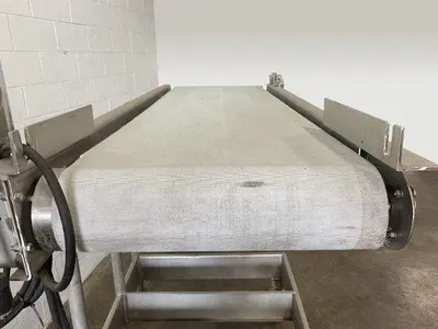 6'6 Flat Belt Conveyor