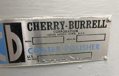 Cherry Burrell 40" diameter canvas coating pan