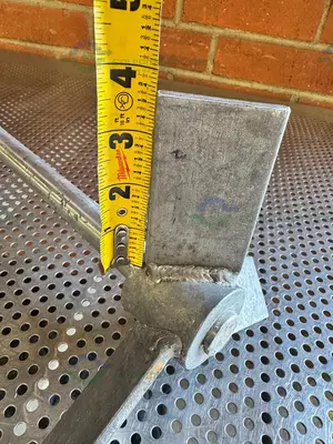 Used 48" STAINLESS STEEL MIXING SHAFT  1" DIAMETER W/  8" IMPELLER Agitator Shaft California US | Equipment Lab #1415096