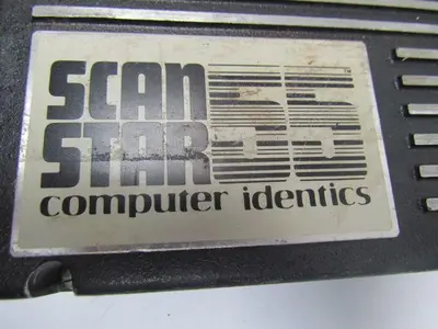 Computer Identics Scanstar 55 Laser Barcode Scanner 110VAC