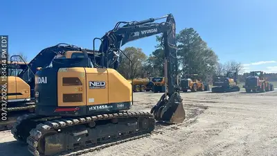 Used 2023 HYUNDAI HX145A LCR Crawler Excavators South Carolina US | National Equipment Dealers #1422368
