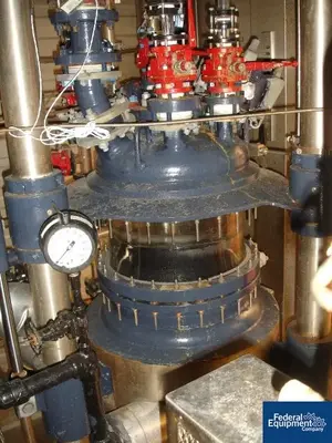 USED R&M Italia 160 Liter R & M Italia Glass Lined Reactor Set
