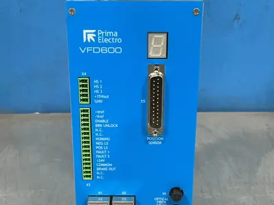 Used PRIMA ELECTRO VFD4EPA71250060 Servo Drives Ohio US | HGR 24 #1280530