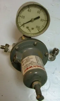 Used ROCKWELL VTS4526 PRESSURE REGULATOR 200 PSI MAX INLET 60 PSI MAX OUTLET Air Pressure Regulators Texas US | Bamko Surplus Process Equipment #939271