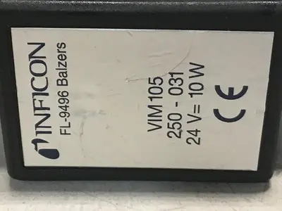 USED INFICON FL-9496 BALZERS