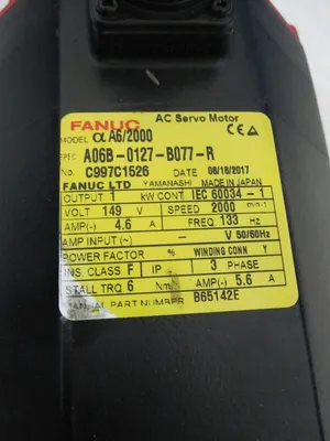 USED FANUC A06B-0127-B077-R