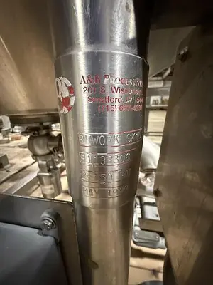 DUAL AB PROCESS TANKS WITH HEATERS AND PUMP