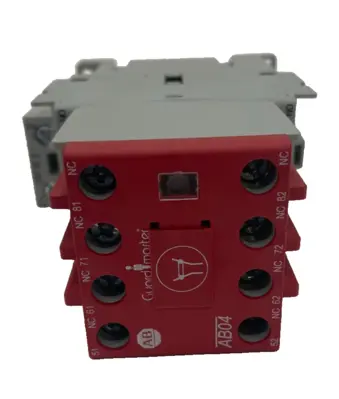 ALLEN BRADLEY 100S-C16EJ14BC SAFETY CONTACTOR SER. B 100SC16EJ14BC NEW, SURPLUS