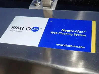 Simco Ion 24" Neutro-vac Web Cleaning System