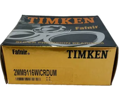NEW SET OF TIMKEN 2MM9116WICRDUM SUPER PRECISION BEARINGS