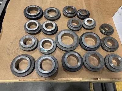 USED INSPECTION RING GAUGES AND GO-NO-GO GAUGES STANDARD SIZES
