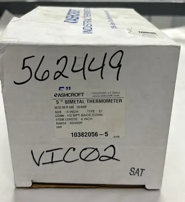 Used ASHCROFT 50-EI-60-R-040 Temperature/Pressure Ohio US | Surplus Asset Holdings #1238911
