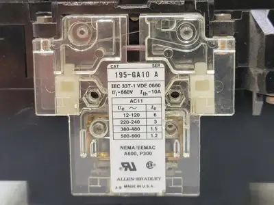 USED ALLEN-BRADLEY 100-A60N*3