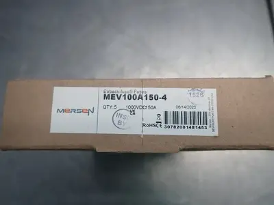 New | in-Stock MERSEN FERRAZ SHAWMUT MEV100A1504 Fuses Ohio US | HGR 24 #756458