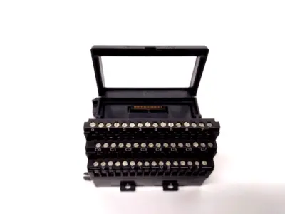 T1K-16B | Automation Direct  Terminator Full-Size Terminal Base 3-Row 48-Pin 12 AWG - Used