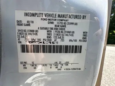 Used 2018 FORD F750 Dump trucks New Jersey US | Proxy Equipment #1388845