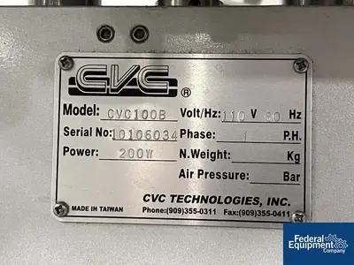 USED CVC CVC Label Head, Model CVC100B
