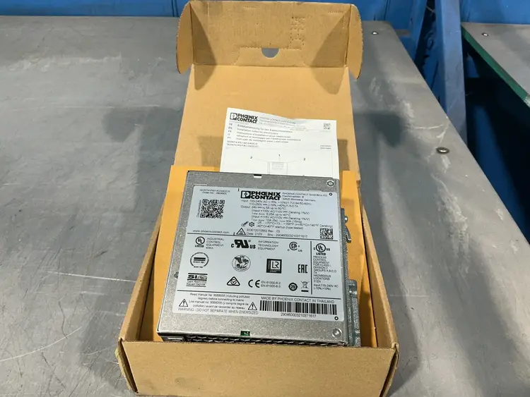 Used 2021 PHOENIX CONTACT QUINT4PS/1AC/24DC/5 DIN Rail Power Supplies Ohio US | HGR 24 #1549593