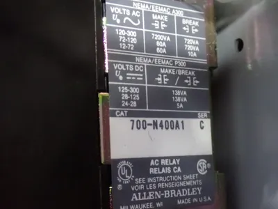 USED ALLEN BRADLEY 700N401A1