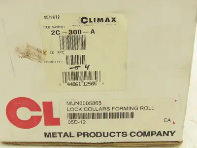New | in-Stock CLIMAX _UNKNOWN_ Tooling & Accessories (Other) Indiana US | Arrow Industrial #1367546