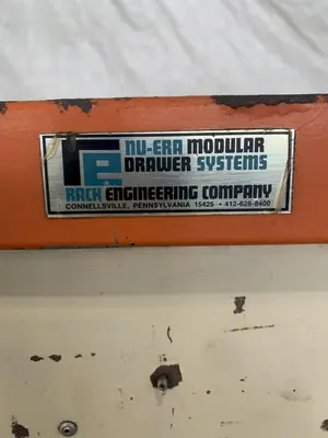 4-DRAWER NU-ERA MODULAR TOOLING CABINET. STOCK # 0903424